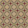 Seamless vintage ornamental tile set