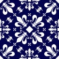 Seamless Vintage Pattern [1] Royalty Free Stock Photo