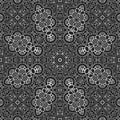 Black and white seamless vintage pattern Royalty Free Stock Photo