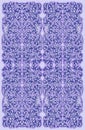 Seamless vintage pattern in lilac, light violet color.