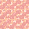 Seamless vintage patterns of roses Royalty Free Stock Photo