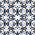 Seamless vintage pixel diamond check pattern background.