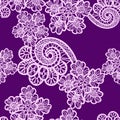 Seamless lace pattern