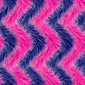 Seamless of violet vector furry pattern. Fluffy background