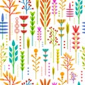 Seamless wallpaper with color, bright, vertical