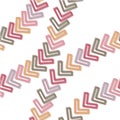 Seamless arrow pattern Royalty Free Stock Photo