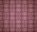 Seamless wallpaper retro pattern Royalty Free Stock Photo