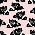 Seamless wallpaper roses