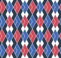 Seamless wallpaper stripes of rhombuses