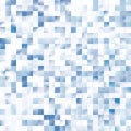 Optical low poly pixel grid dye blur texture background. Seamless washed out geometric ombre effect. 80s style retro