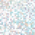 Optical low poly pixel grid dye blur texture background. Seamless washed out geometric ombre effect. 80s style retro Royalty Free Stock Photo