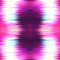 Optical tie dye kaleidoscope blur texture background. Seamless washed out symmetry ombre effect. 80s style retro Royalty Free Stock Photo