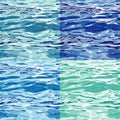 Seamless Water Surface Pattern Variations