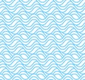 Seamless water wave patterns. Simple seamless beauty Summer time background. Vector illustration.