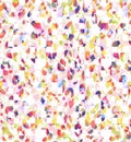 Seamless watercolor abstract digital checks pattern Royalty Free Stock Photo