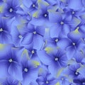 Seamless digital background watercolor flower pattern Royalty Free Stock Photo