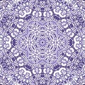 Seamless watercolor doodle decorative pattern