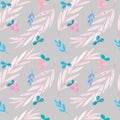 Seamless watercolor pattern, autumn, vivid design Royalty Free Stock Photo