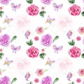 Seamless watercolor pattern