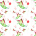 Seamless watercolor pattern