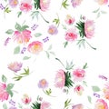 Seamless watercolor pattern