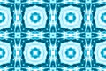 Abstract Tile Pattern. Blue Squares Background. Royalty Free Stock Photo