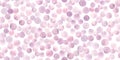 Seamless Watercolor Wallpaper. Modern Abstract Dots Background. Art Brush Paint Rounds. Pink Watercolour Wallpaper.