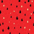 Seamless watermelon pattern