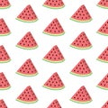 Seamless watermelon pattern