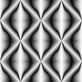 Seamless Wave Wallpaper. Minimal Stripe Graphic Design