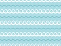 Seamless waves pattern. Vector background