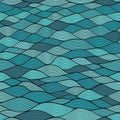 Seamless waves texture,wavy background.Copy that square to the s