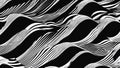 seamless wavy zebra texture abstract black white striped waves vector optical illusion ocean wave Royalty Free Stock Photo