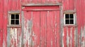 A seamless, weathered, and warm rustic red barn wall texture, perfect as a background, offered in tile form and 8K Royalty Free Stock Photo