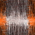 Seamless weave pattern with grunge interlace zigzag stripes in black,orange,white