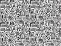 Seamless web element pattern Royalty Free Stock Photo