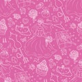 Seamless wedding patterns.