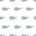 seamless whale pattern