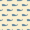 seamless whale pattern