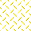 Seamless Wheat Pattern. Set of Ears Royalty Free Stock Photo