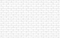 Seamless white brick wall texture or background with copy space for display of content design for advertisement product
