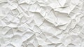 Seamless white crumpled paper texture background pattern Royalty Free Stock Photo