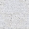 seamless white painted brick wall. background, texture. Royalty Free Stock Photo