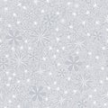 Seamless white pattern