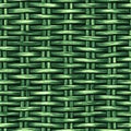 Seamless wickerwork weave pattern Royalty Free Stock Photo