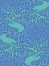 Seamless wild pattern Royalty Free Stock Photo