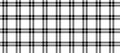 Seamless windowpane pattern. Checkered plaid repeating background. Tattersall tartan texture print for textile, fabric