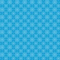 Seamless Winter Snow Flakes Background Pattern