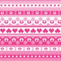 Seamless Winter Sweater pattern