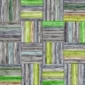 Seamless basket parquet texture